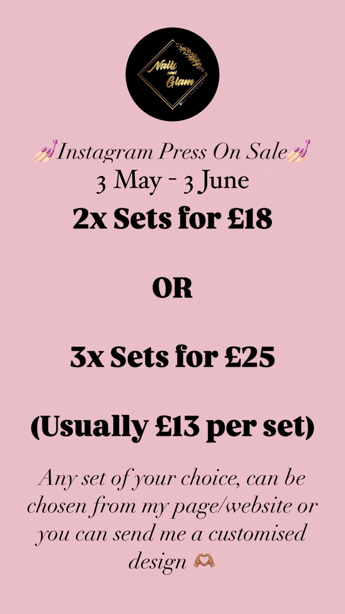 Summer Press On Nail Sale