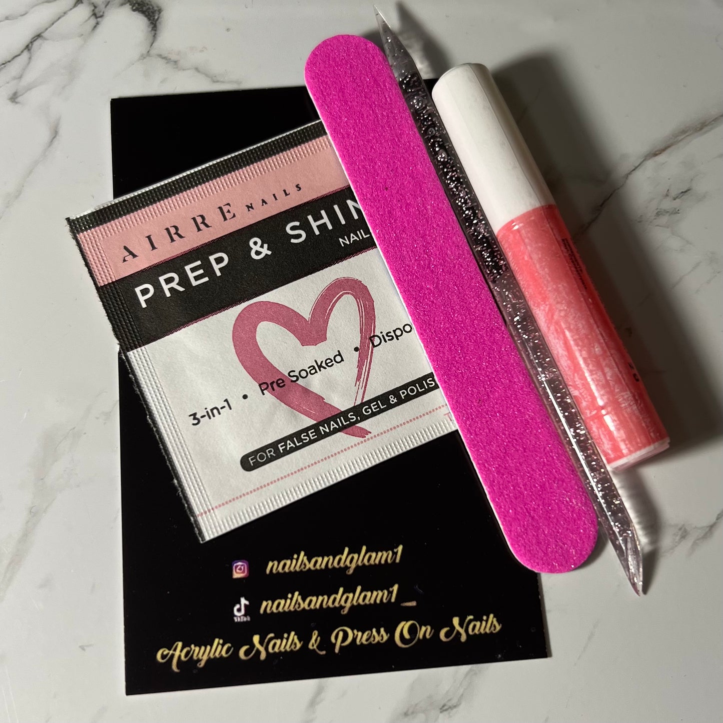 White & Red Strawberry French Tips | Press on Toe Nails UK | Stick on Nails | Reusable | Customised | Handmade | Set of 28