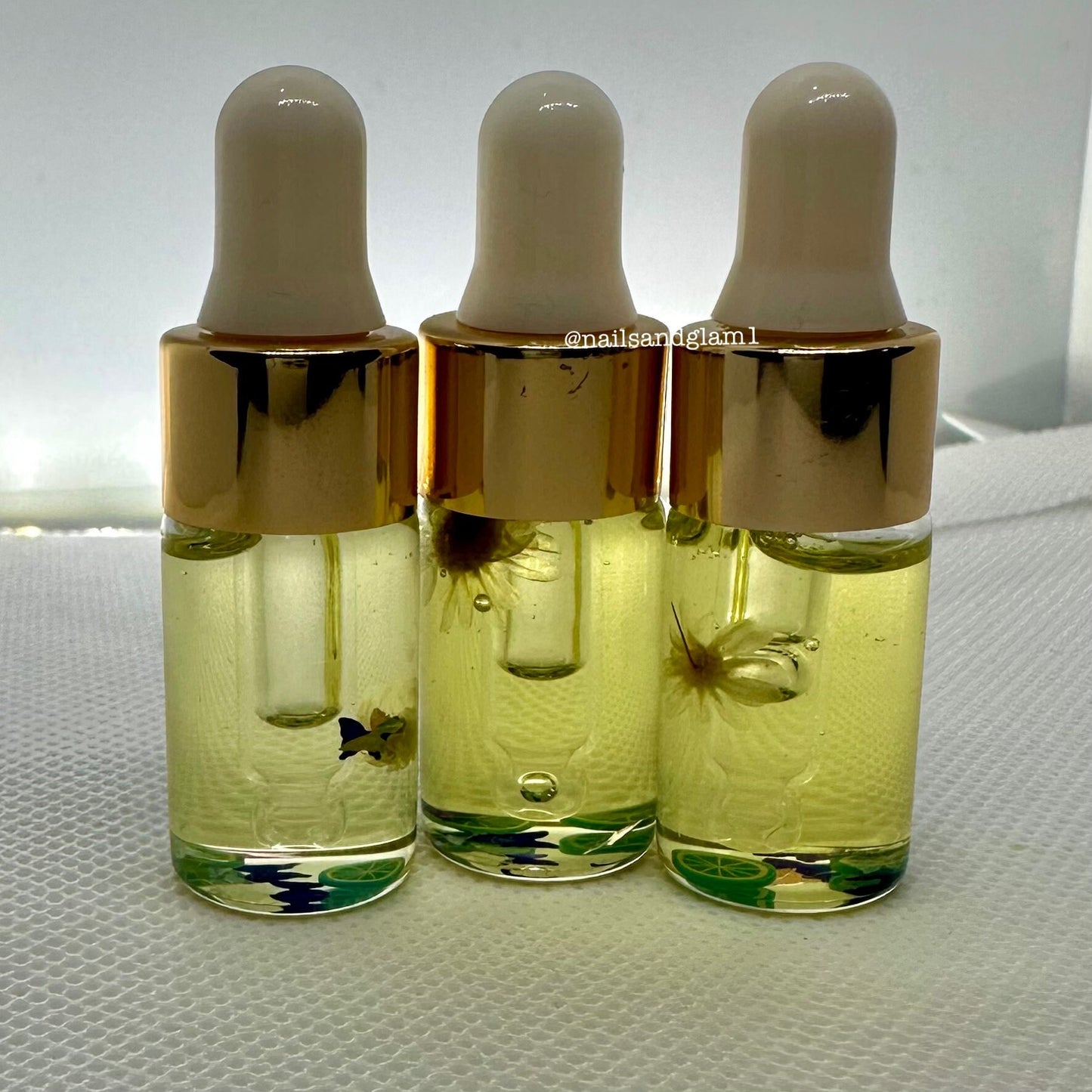 Caribbean Escape Scented Cuticle Oil Bottle | Handmade Cuticle Oil | 3ML Bottle | Repairing Cuticle Oil | Nourishing Cuticle Oil